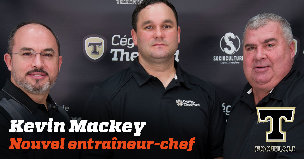 Featured image for “Kevin Mackey devient le nouvel entraîneur-chef des Filons football”