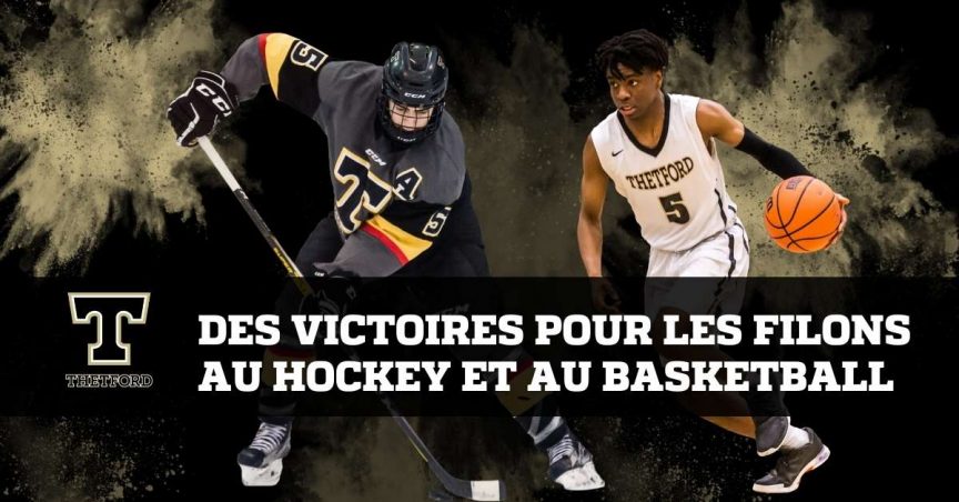 Des victoires pour les Filons au hockey et au basketball