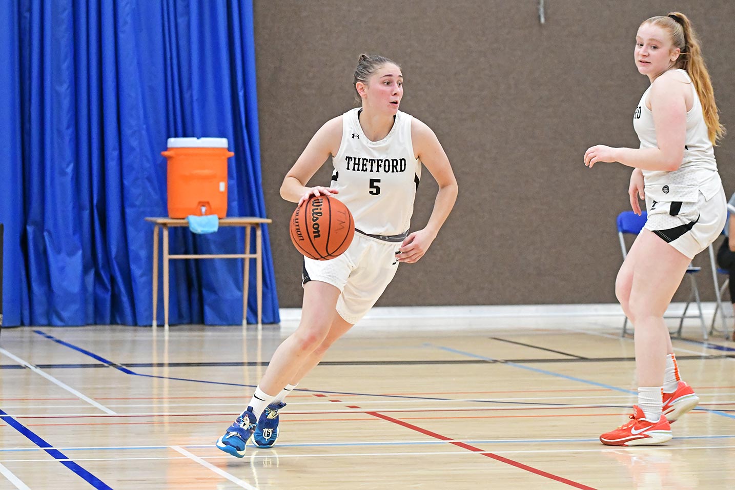 Featured image for “Première victoire de la saison en basketball féminin pour les Filons”